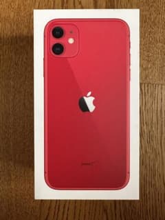 Apple iPhone11 64GB レッド 本体のサムネイル