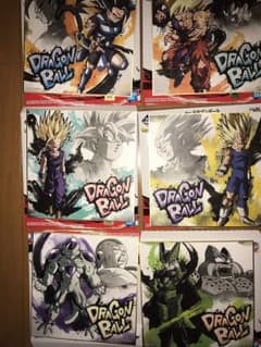 ドラゴンボールくじ 色紙 6枚セットのサムネイル