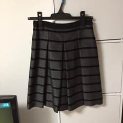 アンタイトル★ボーダー柄スカート★美品のサムネイル