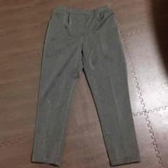 楽天 pierrot とろみ ストレートパンツ チャコールグレー Mサイズのサムネイル