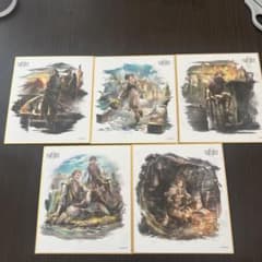 オクトパストラベラー ミニ色紙 5枚セットのサムネイル
