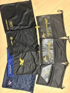 人気メーカー 野球 グローブ袋 7枚セット まとめ売りのサムネイル