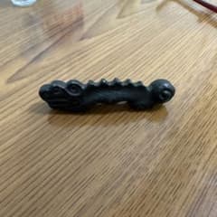 黒色書道用具筆置きのサムネイル