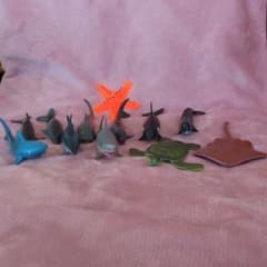 海の生き物ミニフィギュアのサムネイル