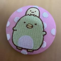 스미코구라시 펭귄 캔 배지