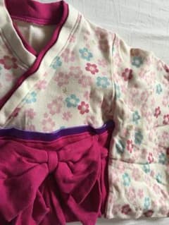 袴ロンパース  70サイズのサムネイル