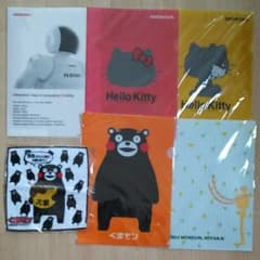 ☆新品未使用☆クリアファイル５点とハンドタオル１点 セットのサムネイル