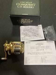 シマノ　オシアコンクエストCT301HG 左巻きPE２号300m付きのサムネイル