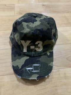 Y-3 ダメージミリタリー柄キャップのサムネイル