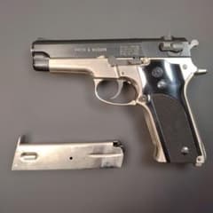 MGC S&W M59シルバーフレーム ABS樹脂製モデルガン - メルカリ
