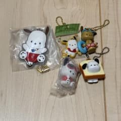 ポチャッコ キーホルダー 5点セットのサムネイル