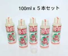 HB101 天然植物活力液 100ml x 5本セット - メルカリ