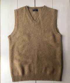 秋冬◇UNIQLO ニットプルオーバーベスト ウールマークのサムネイル