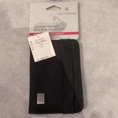 VICTORINOX パスポートホルダー RFID保護 ブラックのサムネイル
