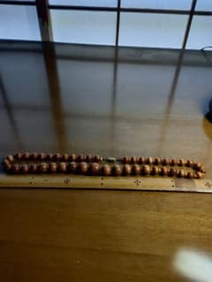木製 ビーズネックレス ウッドビーズのサムネイル