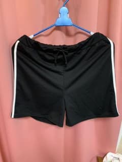 2本ライン ショートパンツ 4Lのサムネイル