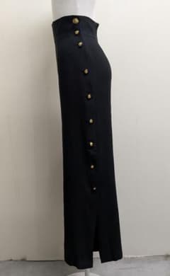 CELINE　サイドボタンワイドスラックス　vintageのサムネイル