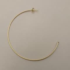 土日セール！MIZUKI フープピアス　14KYG ビッグサイズ　片耳　シングル 土日セール！MIZUKI フープピアス 14KYG ビッグサイズ 片耳 シングル