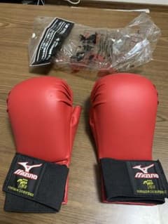 空手　ミズノ　ケンサポ　赤青セットのサムネイル