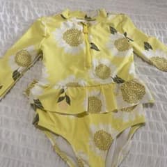 Carter's ひまわり柄 長袖水着 3Tのサムネイル