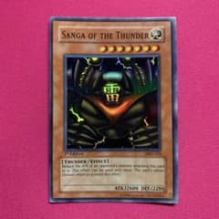 遊戯王 旧アジア版 雷魔神サンガ 1st スーパー 英語版 - メルカリ