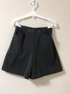 マムエモア　お受験　女の子用　キュロット（濃いグレー）130のサムネイル