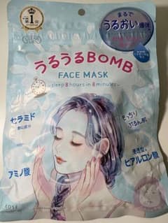 クリアターン うるうるBOMB フェイスマスク 7枚 保湿 シートマスクのサムネイル