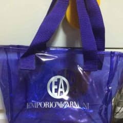 お値下げ♡アルマーニ ビニールバックのサムネイル
