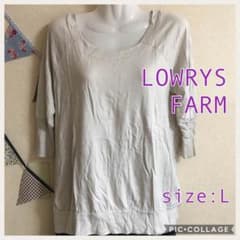 カットソー 7分丈 LOWRYS FARMのサムネイル