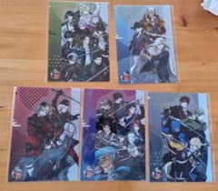 《刀剣乱舞》クリアファイル A5 全5種コンプリート 5枚 セブンイレブン 限定のサムネイル