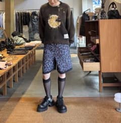 perverze / Lace trim loose slip shortsのサムネイル