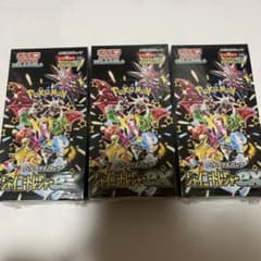 シャイニートレジャーex　シュリンク付き　3BOX ポケモンカードのサムネイル