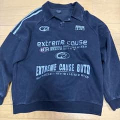 EXTREME CAUSE BVTD ラガーシャツ ゲームシャツ 古着のサムネイル