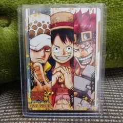 ワンピース 55周年記念コレクションカード　ルフィ　ロー　キッド　ナツコミ ワンピース 55周年記念コレクションカード ルフィ ロー キッド