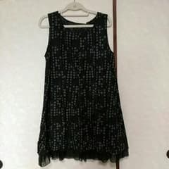 黒ドットチュニックのサムネイル