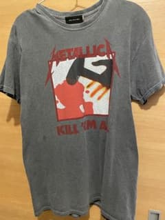 メタリカTシャツ　古着のサムネイル