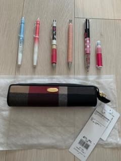 今期新品未使用 クレストブリッジ チェックPVCペンケースのサムネイル