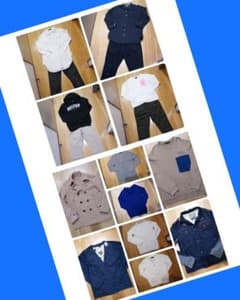 【メンズ古着】新品タグ付き＆ブランド有♪冬服16点セット♪Mサイズ★まとめ売りのサムネイル