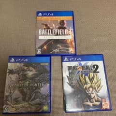 PS4 バトルフィールド1 ドラゴンボールゼノバース2のサムネイル
