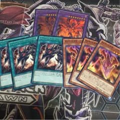 メテオブラックドラゴン、レッドアイズインサイト、メテオドラゴンのサムネイル