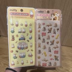 ぷくぷくシール　ミッフィー チップとデールのサムネイル