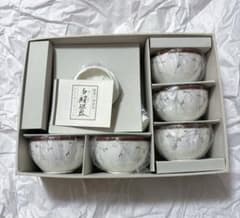 【未使用】NARUMI  白耀磁器　茶器揃　急須　湯呑み セットのサムネイル