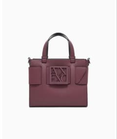 【A|X アルマーニ エクスチェンジ】BOXロゴバックル　ミニハンドバッグのサムネイル