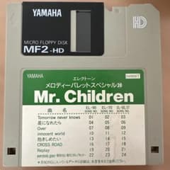 YAMAHA MF2-HD フロッピーディスク Mr. Childrenのサムネイル