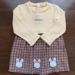 ミキハウス　ワンピース　90㎝のサムネイル