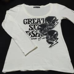 GHOST Of HARLEM Tシャツ 長袖 スカル - メルカリ