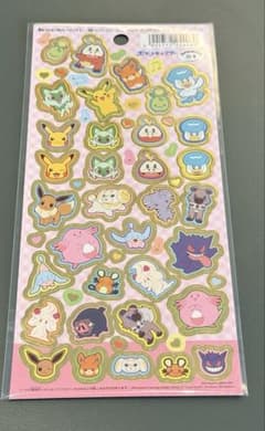 【正規品】箔押しポケモンシールのサムネイル