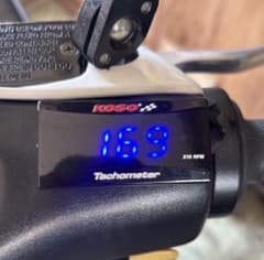KOSO スリム デジタルタコメーター 新品 送料込 日本語説明書のサムネイル