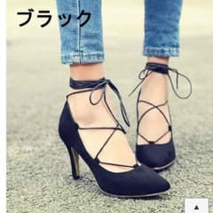 パンプスレースアップサンダルのサムネイル