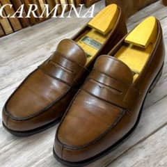 UKvintage様専用 CARMINA レザー ローファー ライトブラウン25 - メルカリ